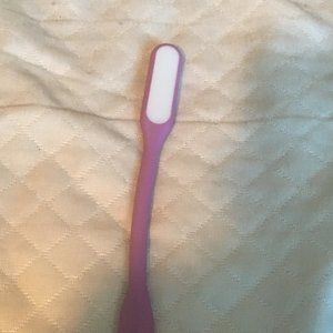 USB Mini LED Night Light Book Lamp Portable Bendable Reading Light